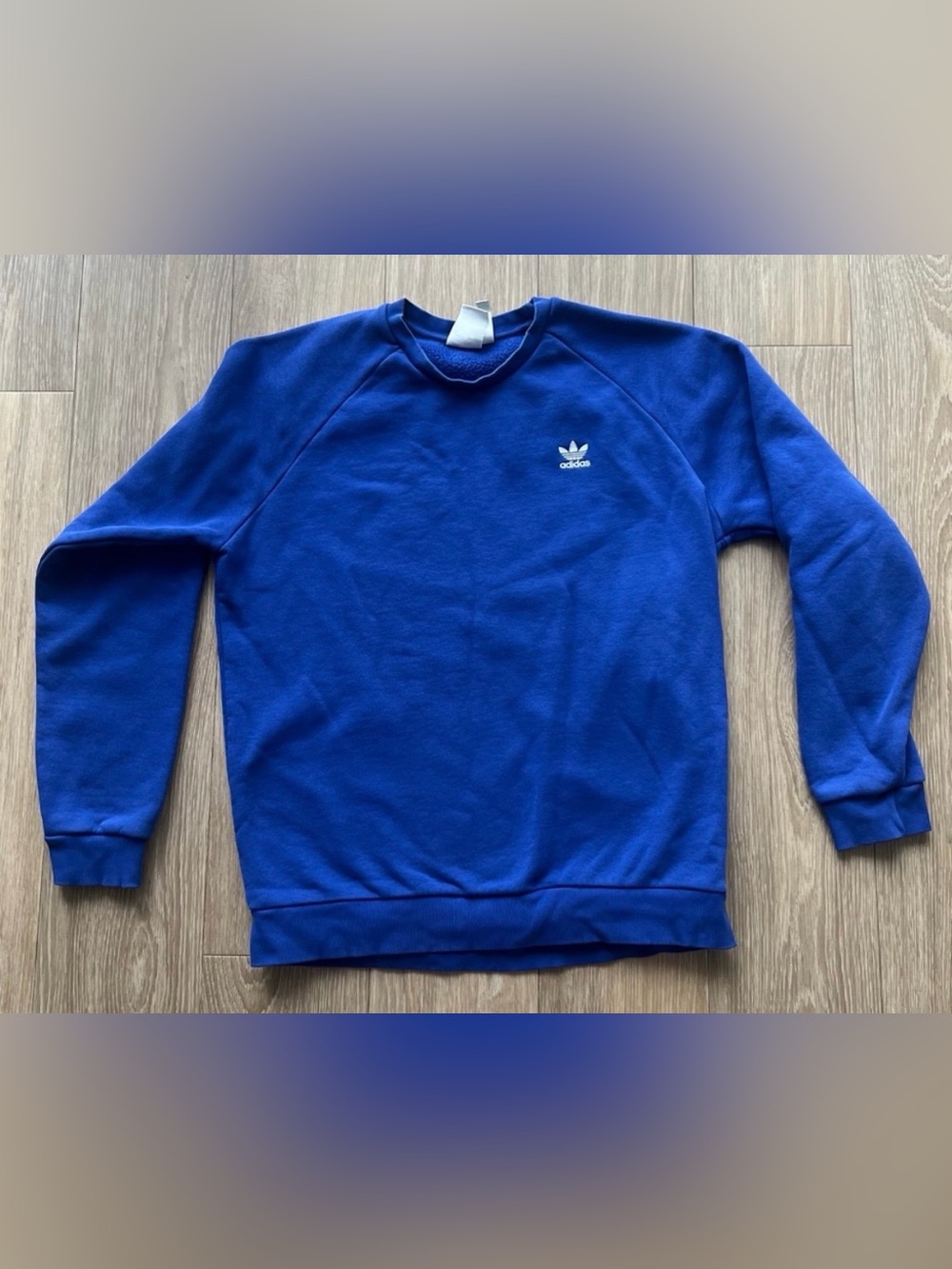 Adidas Women’s Royal Blue Crewneck Sweater Size L